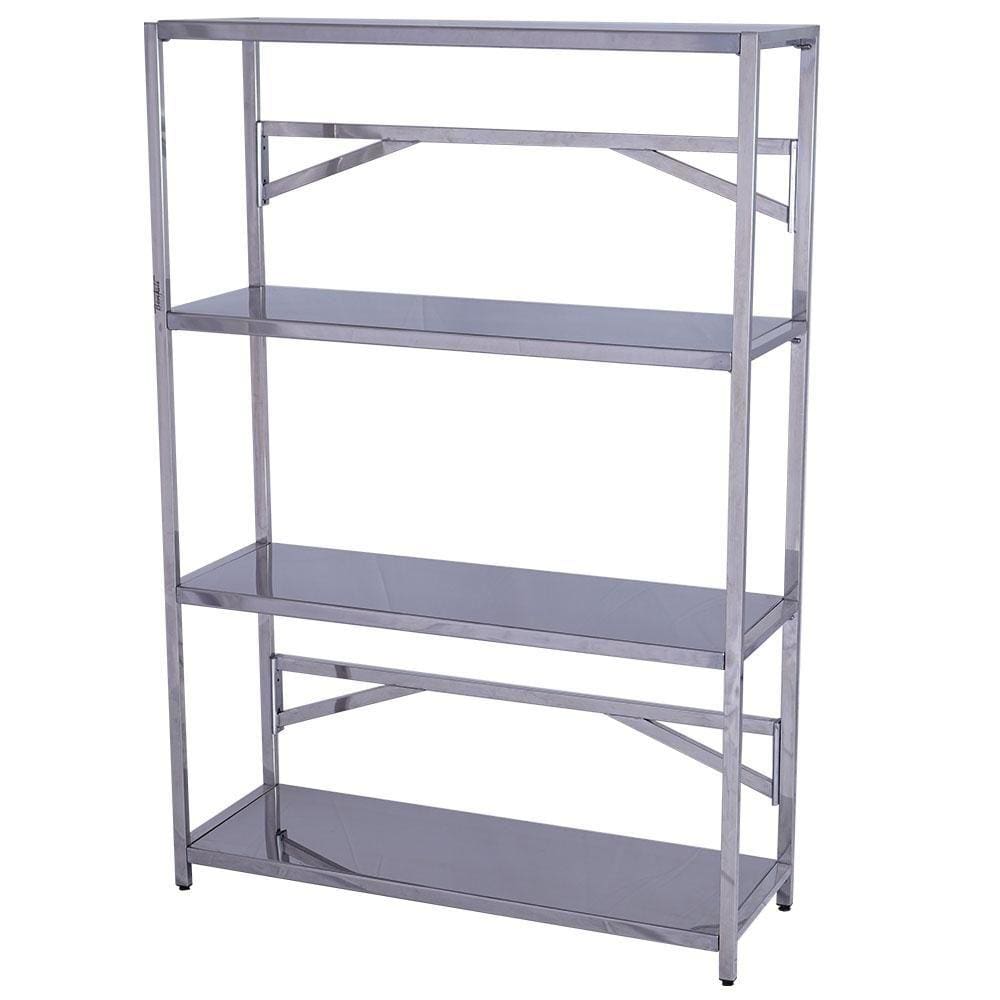 Estante Inox 120x50CM Benfati TB 20X30 4 Planos Lisos