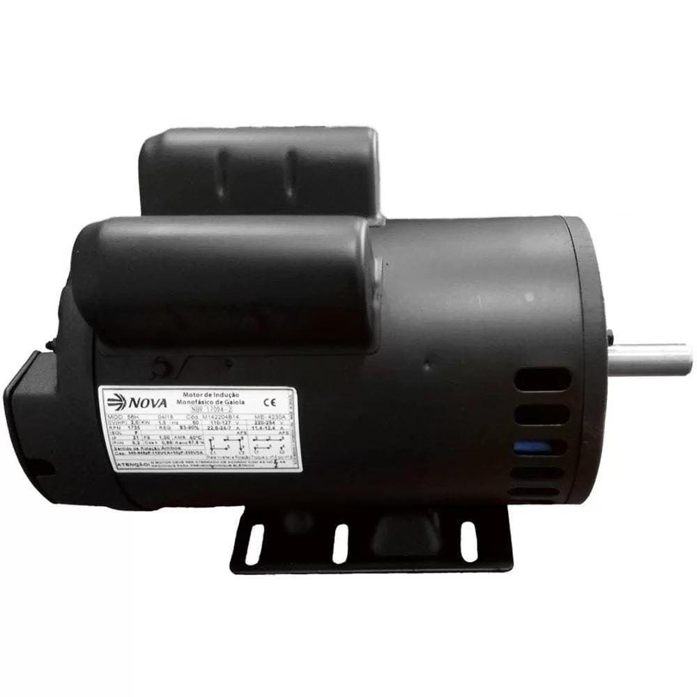 Motor Nova 2Cv 4 Polos Monofásico 127/220V Betoneira