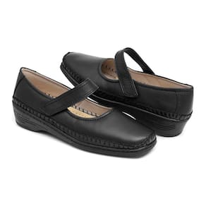 Sapato Feminino Conforto Mager Cor Preto