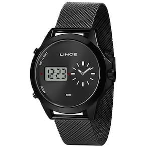 Relógio Lince Masculino Ref: Man4722l P1px Anadigi Black