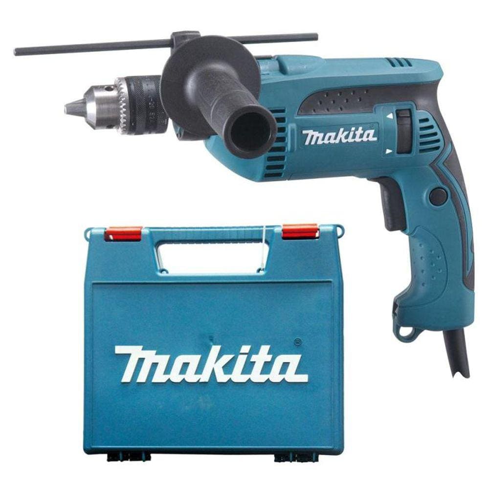 Furadeira Industrial 1/2 POL de Impacto 760W HP1640K com Maleta MAKITA