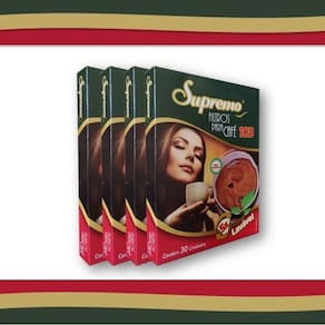 4 Cxs Filtros Café Supremo Tnt Lavável Reutilizável Nº 103