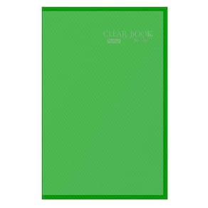 Pasta Catalogo Clear Book Oficio Com 50 Envelopes Verde - 003867