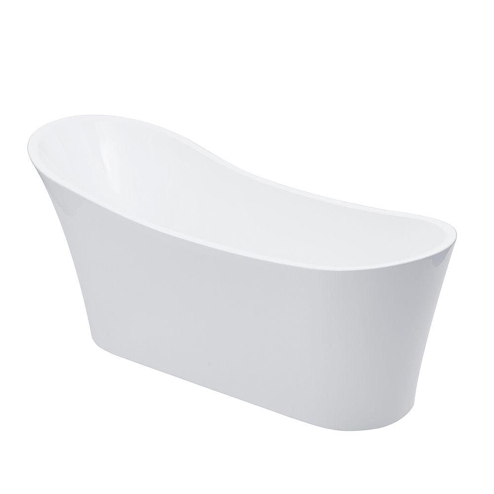 Banheira Freestanding Imersao Azurita Pingoo.casa - Branca