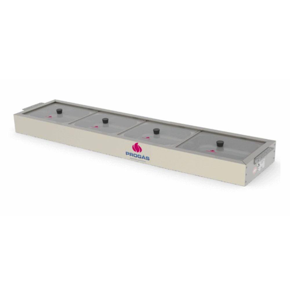 Self Service Buffet Frio Mesa 4 Cubas PRBF-40GN GX Progas Sa