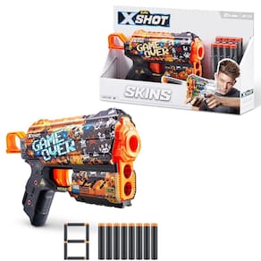 X-shot - skins - flux - 8 Dardos - Game Over