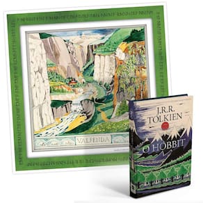 Livro O Hobbit - Capa Dura E Pôster