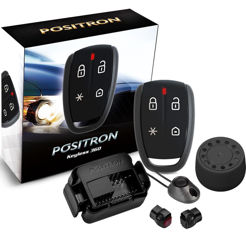 Alarme Automotivo Positron Keyless 360 Completo Universal