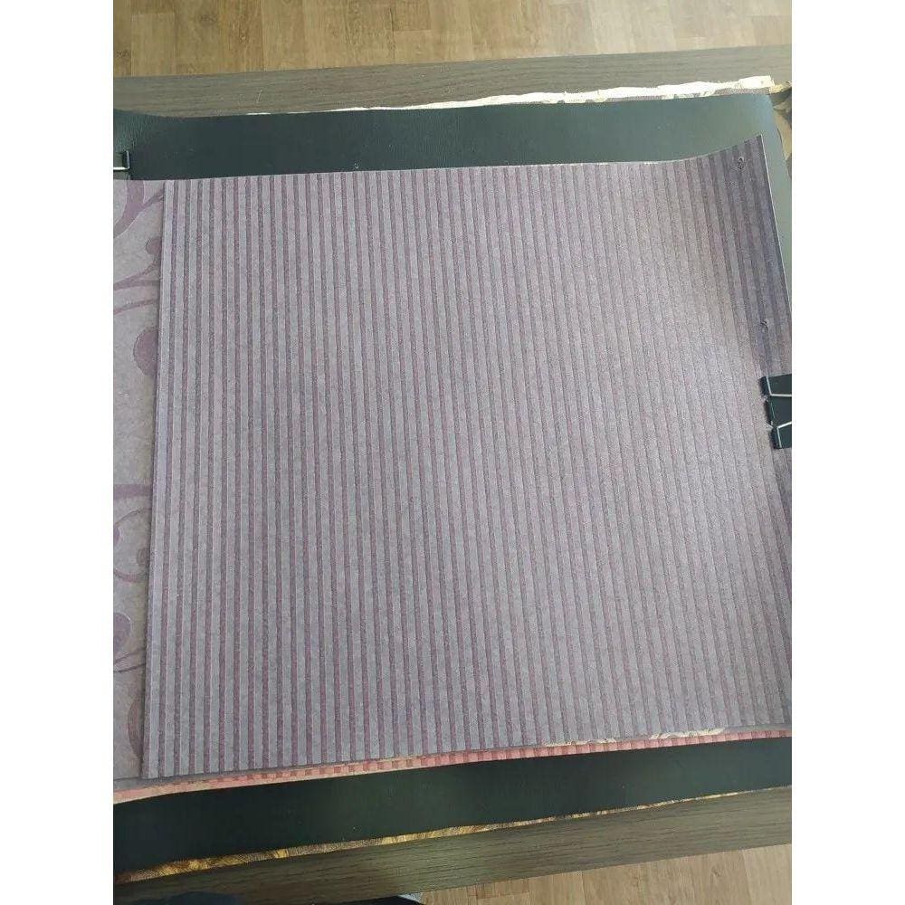 Papel De Parede Importado Listra Roxa/lilás Escuro