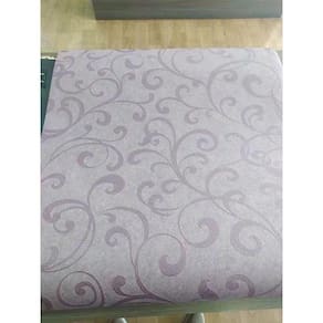 Papel De Parede Arabesco Roxo /Lilás