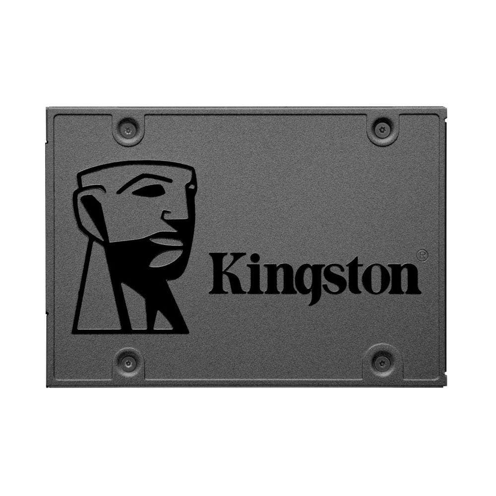 SSD 480GB Kingston A400, Leitura 500MB/s, Gravação 450MB/s, Sata III 6Gb/s, 2.5” - SA400S37/480GB