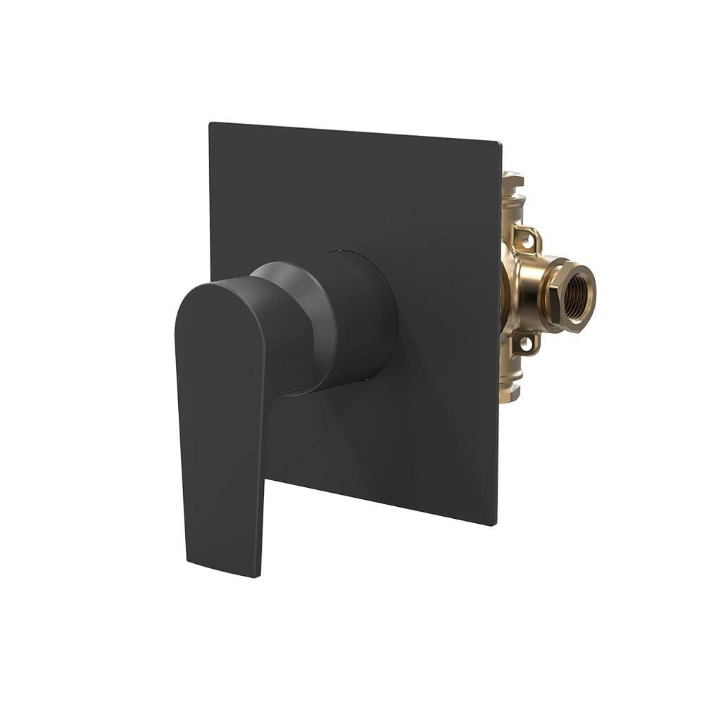 Misturador Monocomando Para Chuveiro Fani Bold Preto Fosco 6416 Bk370