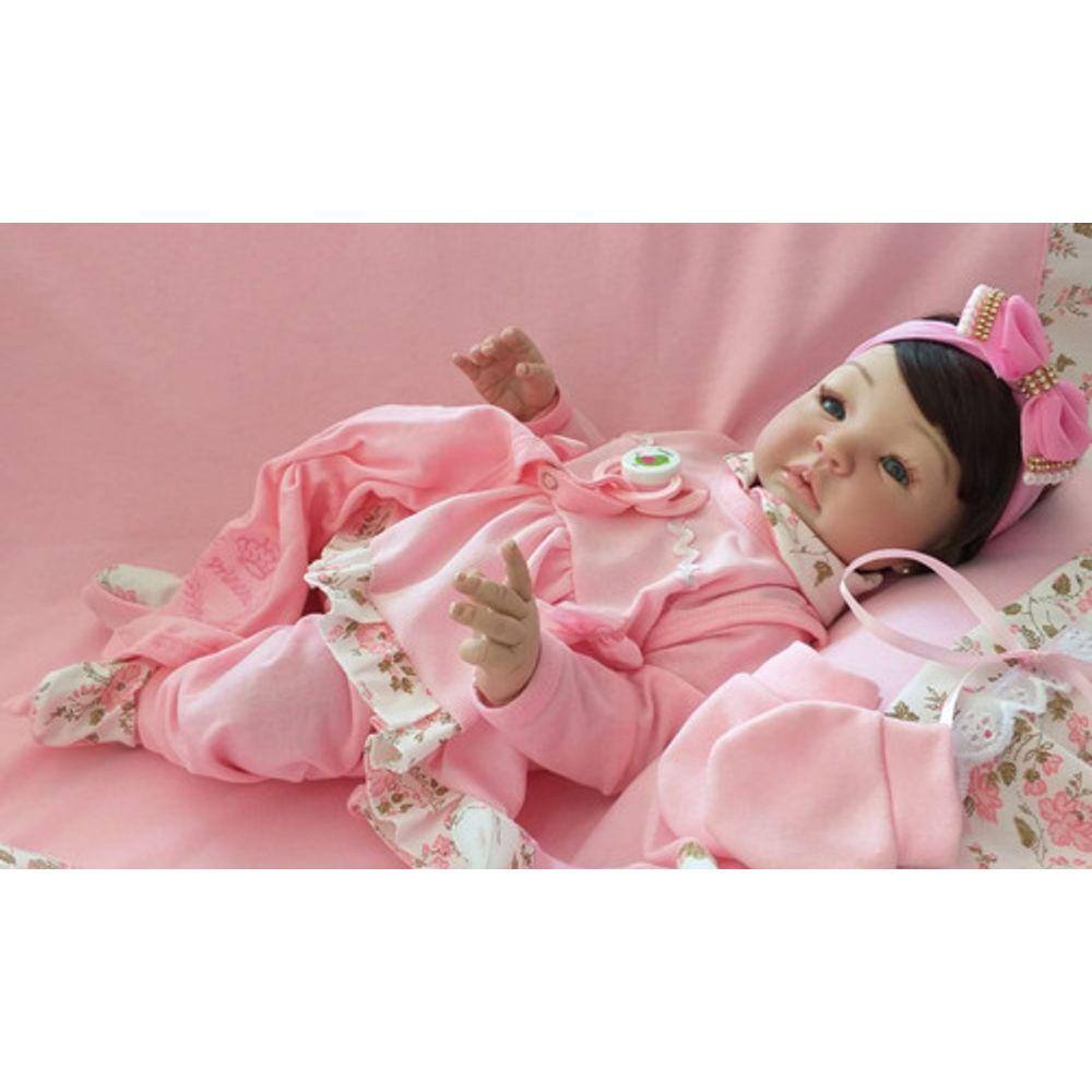 Bebe Reborn Menina Princesa Luxo Realista