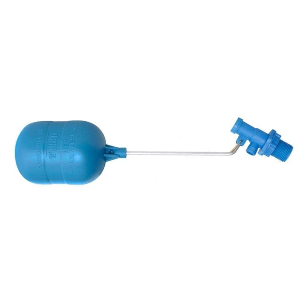 Torneira Boia Plastilit para Caixa D`água 1/2P e 3/4P