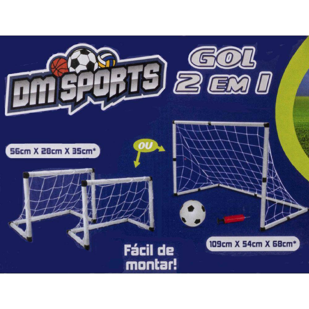 Jogo Futebol Gol A Gol Fácil Com Bola - Braskit em Promoção na Americanas