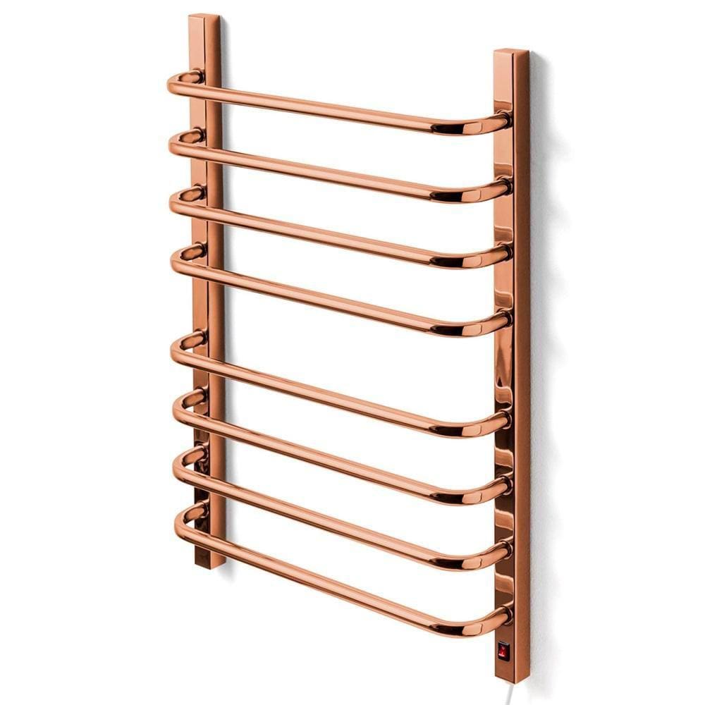 Toalheiro Térmico para 2 Toalhas 110v Fio Lado Direito Bronze