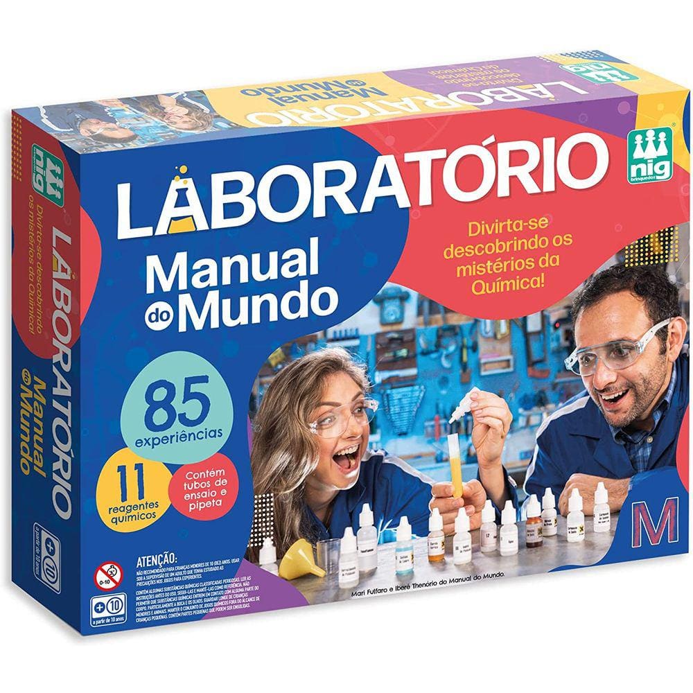 Laboratorio Manual do Mundo 85 Experiencias NIG