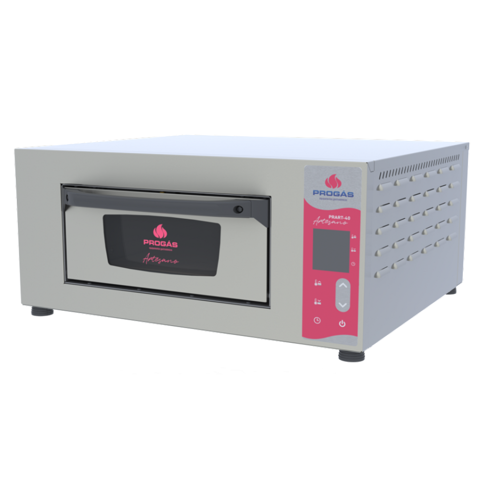 Forno Refratário Elétrico Digital Para Pizza e Pães Artesanais PRART-40 220V