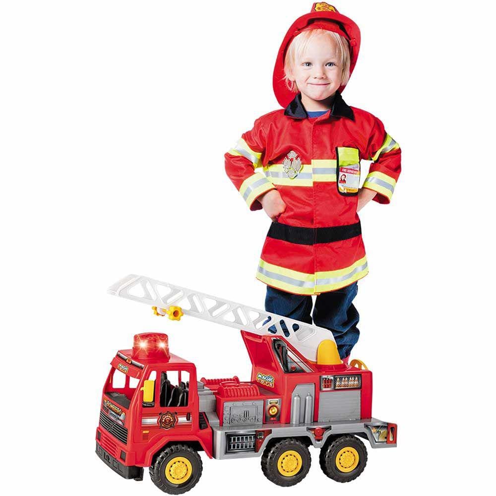Caminhão Bombeiro Fire - Sirene com Sons e Luzes - Magic Toys