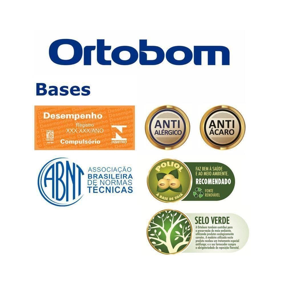 Base Baú Physical Marrom Queen (158X198X39) - Ortobom
