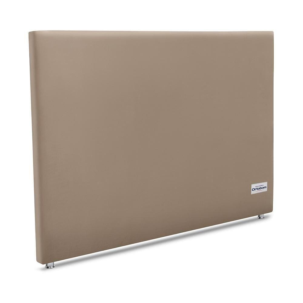 Cabeceira Sena Veluto Bege Super King 12x195x125 Camurça