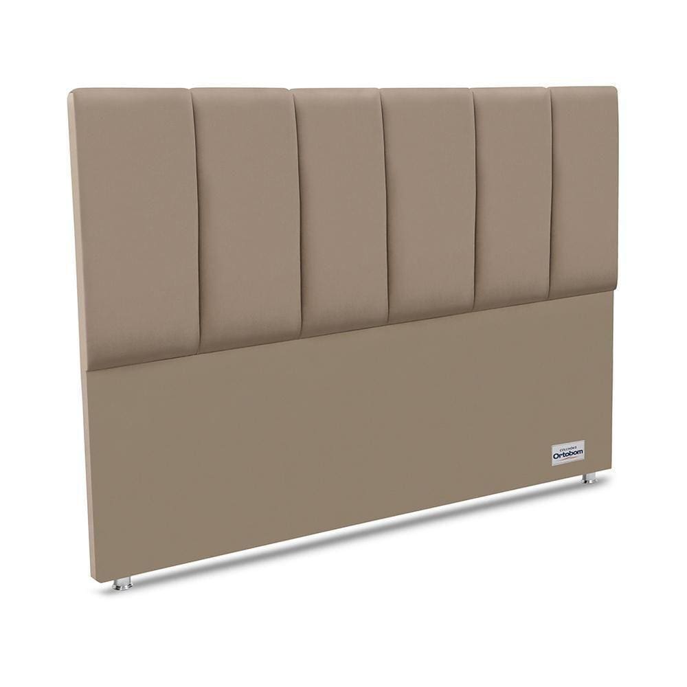 Cabeceira South Veluto Bege Queen 11x160x125 Camurça