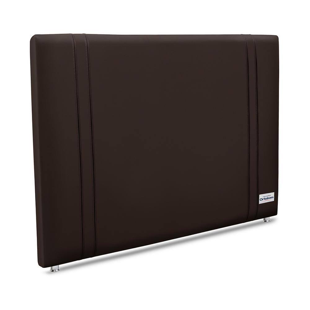 Cabeceira Tamisa Marrom Casal 8x140x125