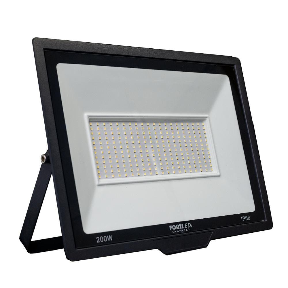 Refletor de Led 200W Luz Branca 110/220V 25.000h Fortled