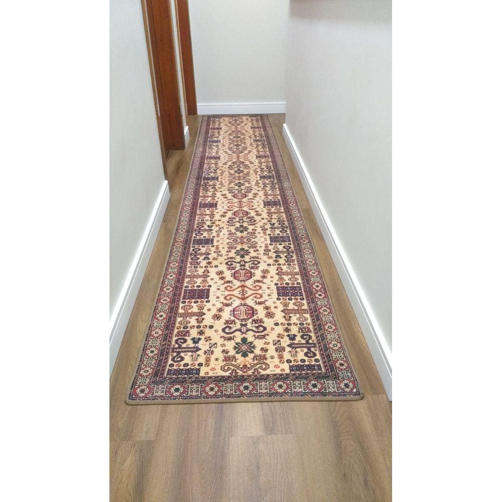 Tapete Passadeira Kuba Pere Casa Meva Antiderrapante  240x66cm