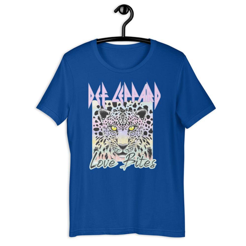 Camiseta Blusa Tshirt Feminina - Def Leppard Animal Print
