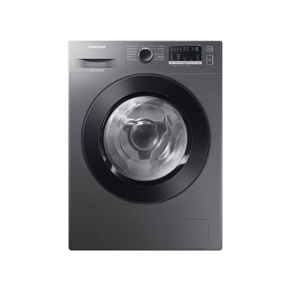 Lavadora de Roupa Lava e Seca 11 Kg Frontal Inox Digital Inverter Samsung - 220v - Wd11m4473pxfaz