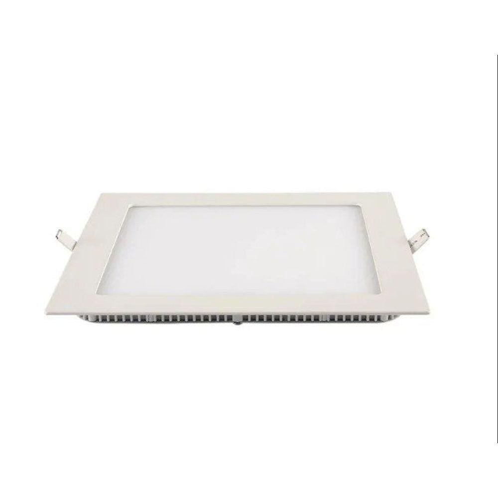 Painel de Led Blumenau Embutir Quadrado 24w de 4100K Luz Neutra