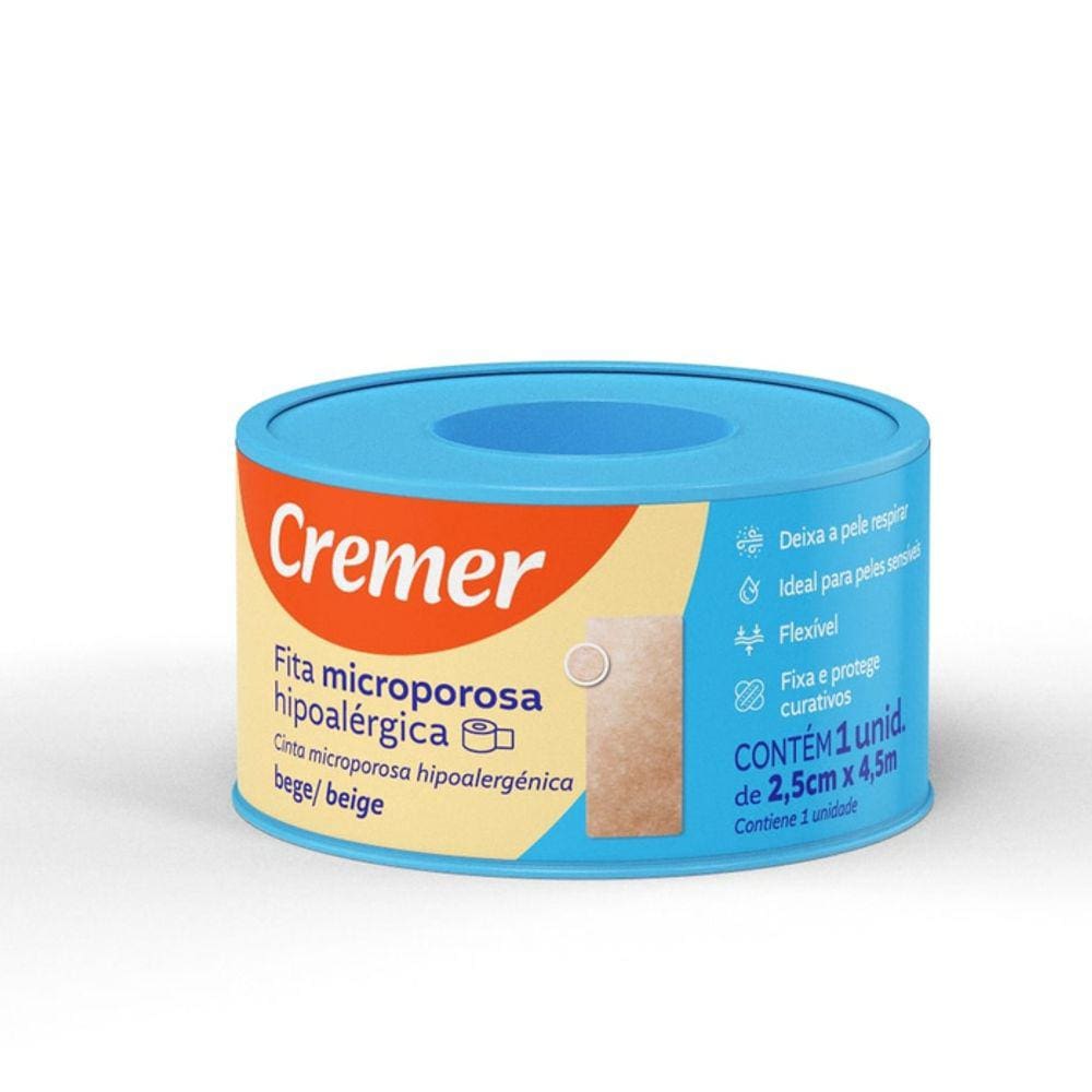 Fita Microporosa Bg 2,5X4,5M - Cremer