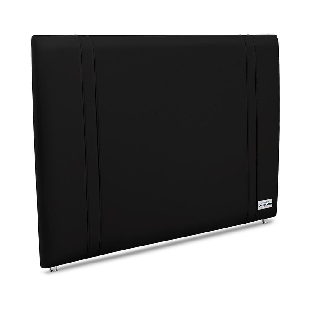 Cabeceira Tamisa Facto Preto King 8x188x125