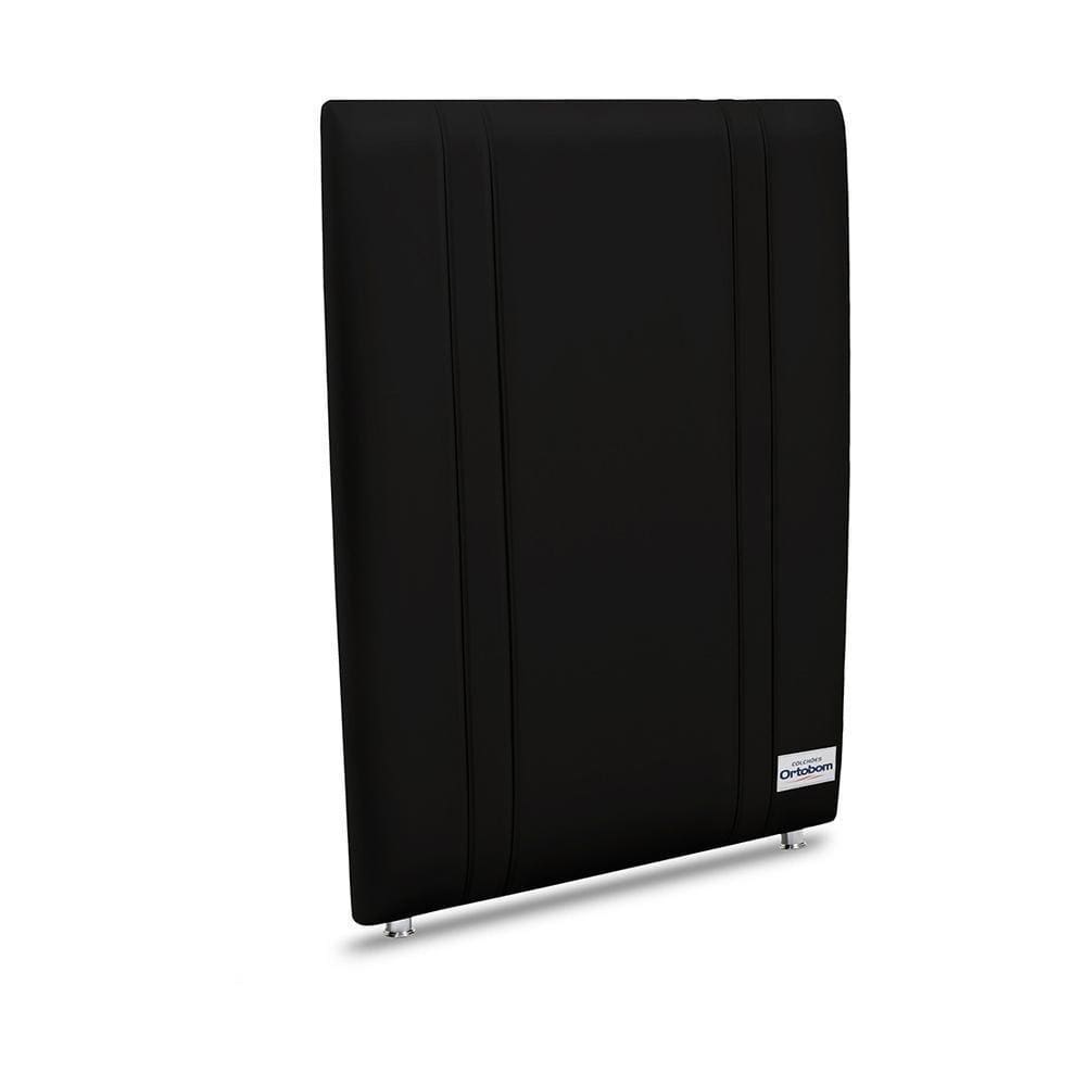 Cabeceira Tamisa Facto Preto Solteiro 8x90x125