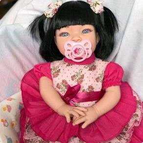 Boneca Bebe Reborn Laura Baby Dora