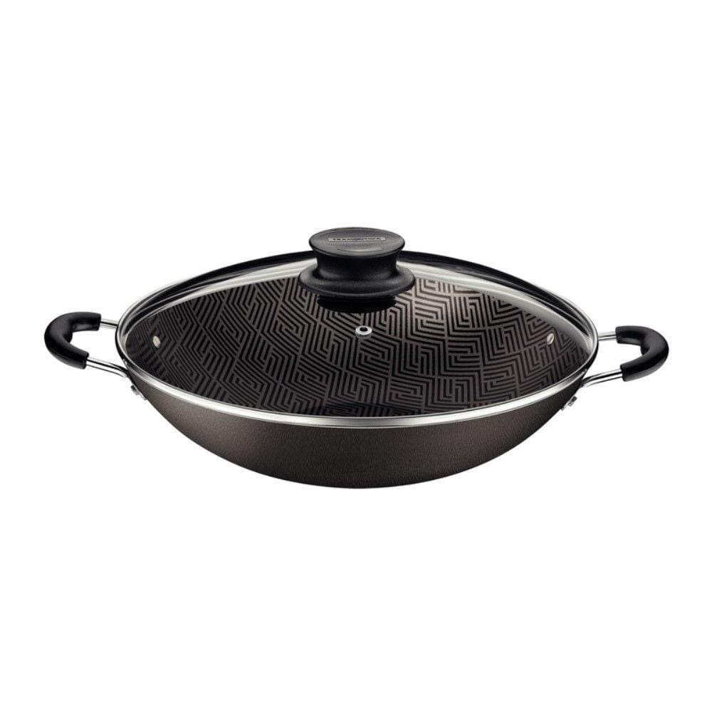 Panela Wok Paris Chumbo 36 Cm 6 L Em Alumínio