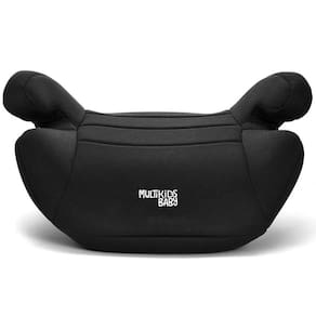 Assento De Elevação Infantil Carro Preto Safe Booster Auto 15 A 36kg Multikids Baby Grupos II e III BB298