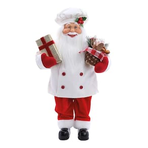 Enfiete Noel Decorativo Cozinheiro 1un 45x25x17cm 1113903