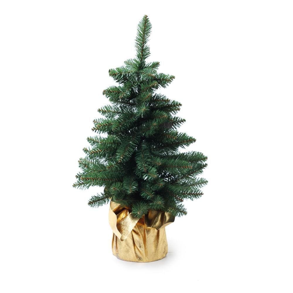 Mini Pinheiro Verde C/base Tecido Our 1un 60x25x25cm 1715854