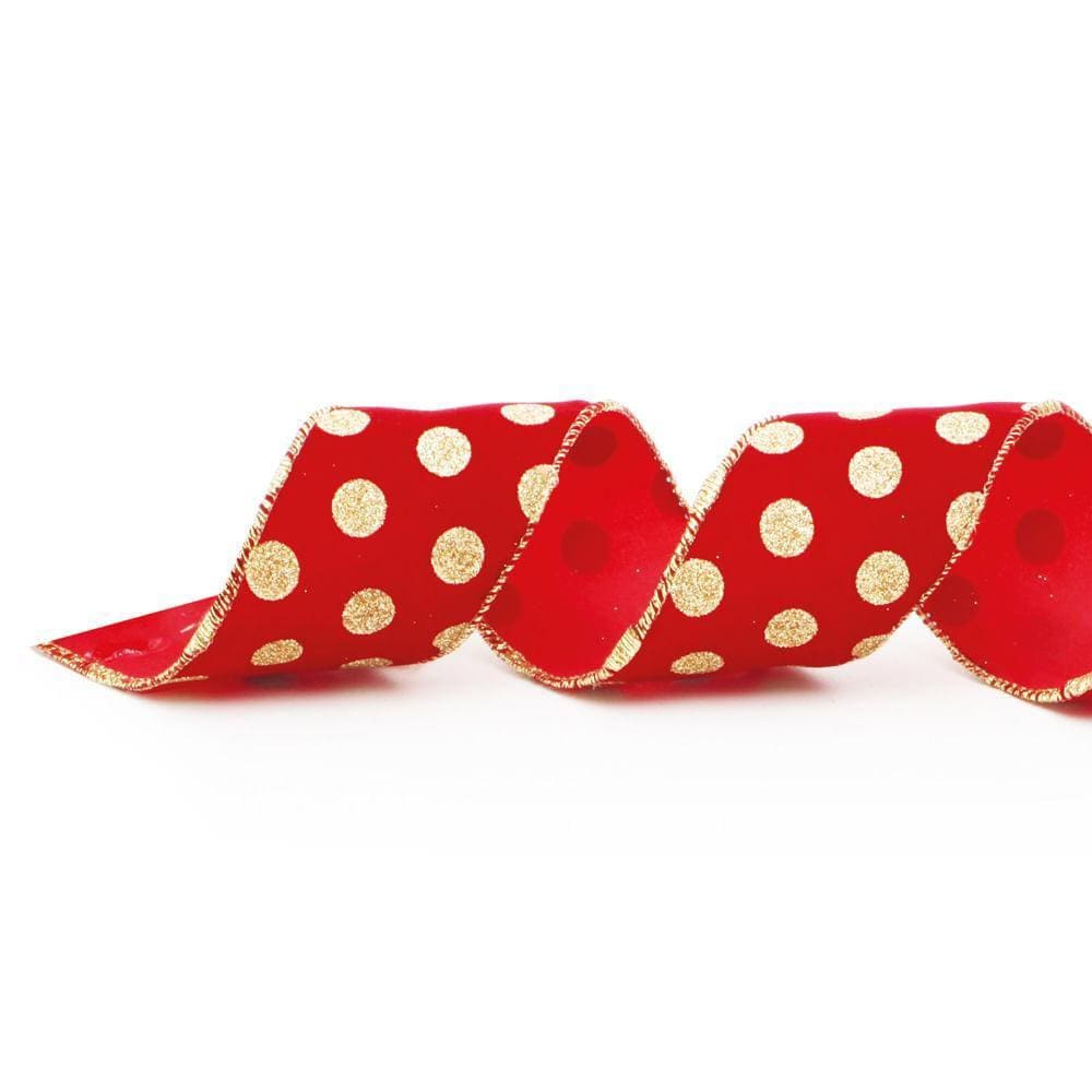 Fita Natalina Vrm C/poá Our 1un 6,30cmx9,14mts 1922391