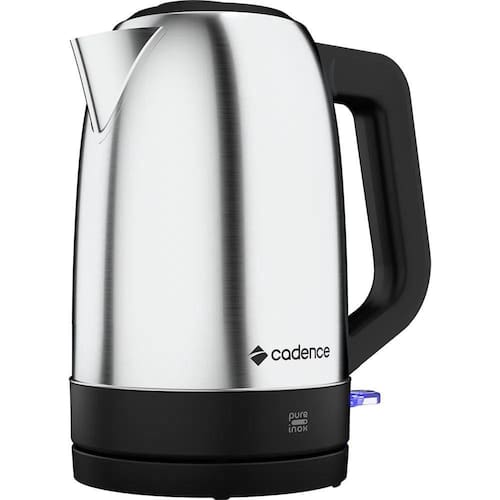 imagem-Chaleira Elétrica Cadence Pure 1,7L Inox CEL810 - 110V