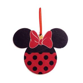 Enfeite Natal Pendurar Cabeça Minnie 8x10x1cm 1109978