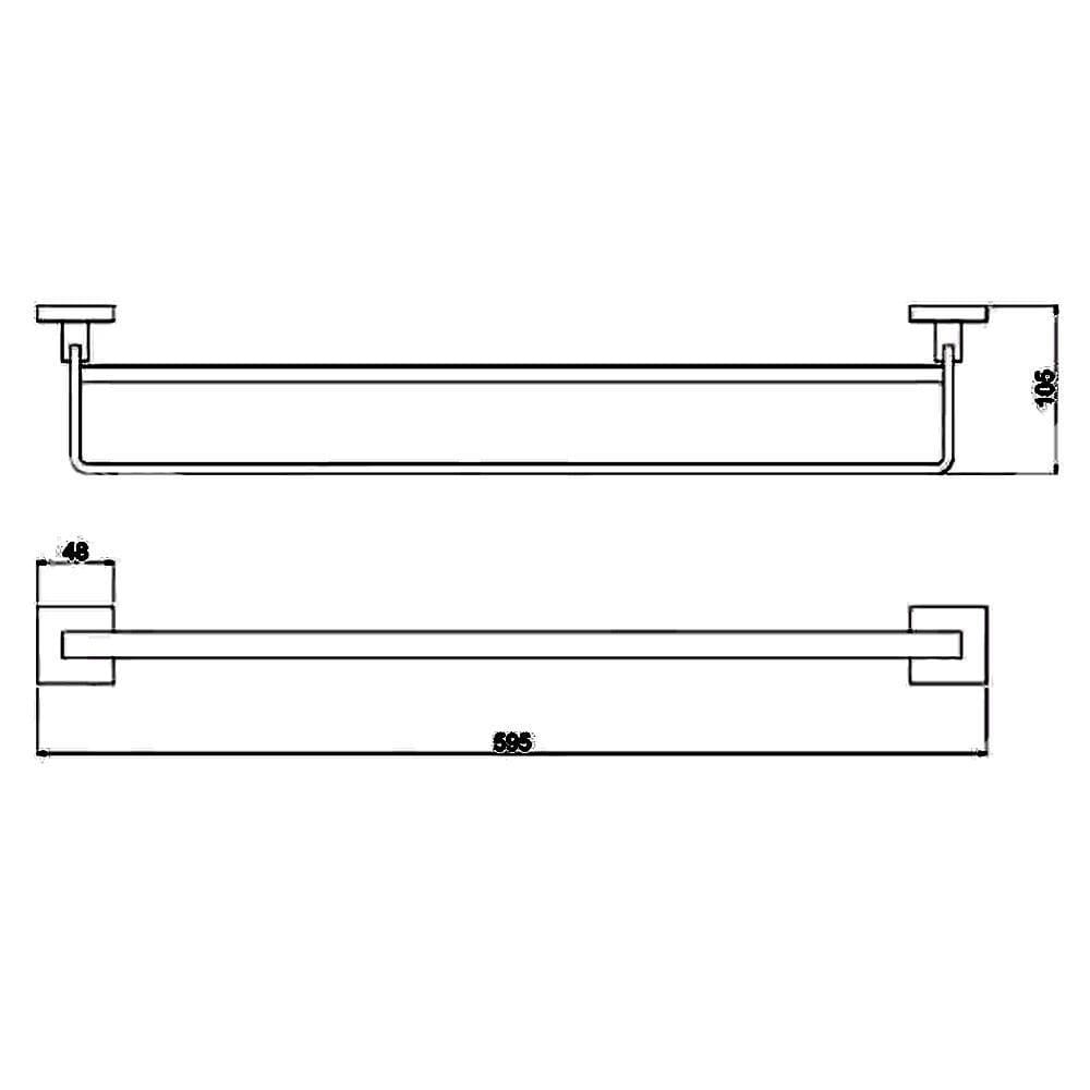 Toalheiro Barra Duplo Lorenzetti Vogue 2042C98
