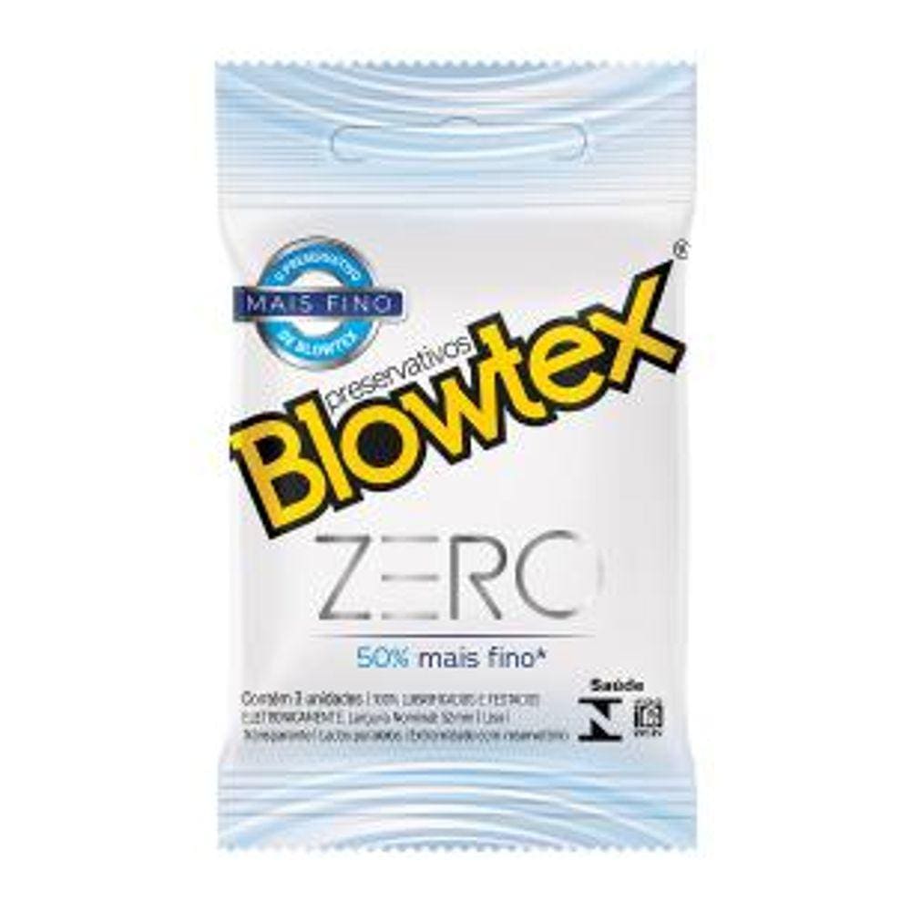 Preservativo Blowtex Zero 3 Unidades