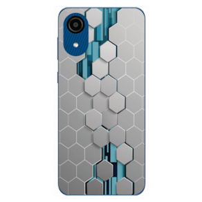 Capa Case Capinha Samsung Galaxy A03 Core Masculina Hexágonos