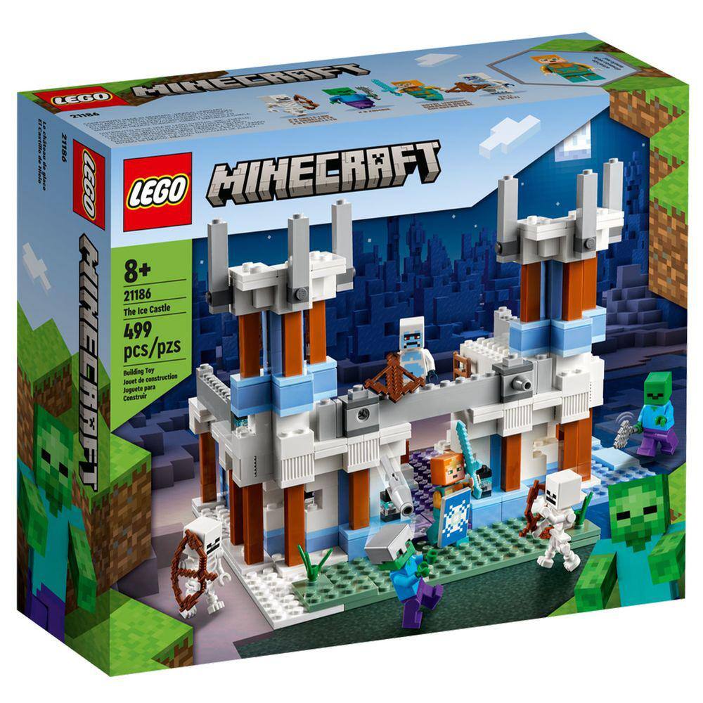 LEGO Minecraft - A Casa do Axolotl - 242 Peças - 21247 - Conjunto