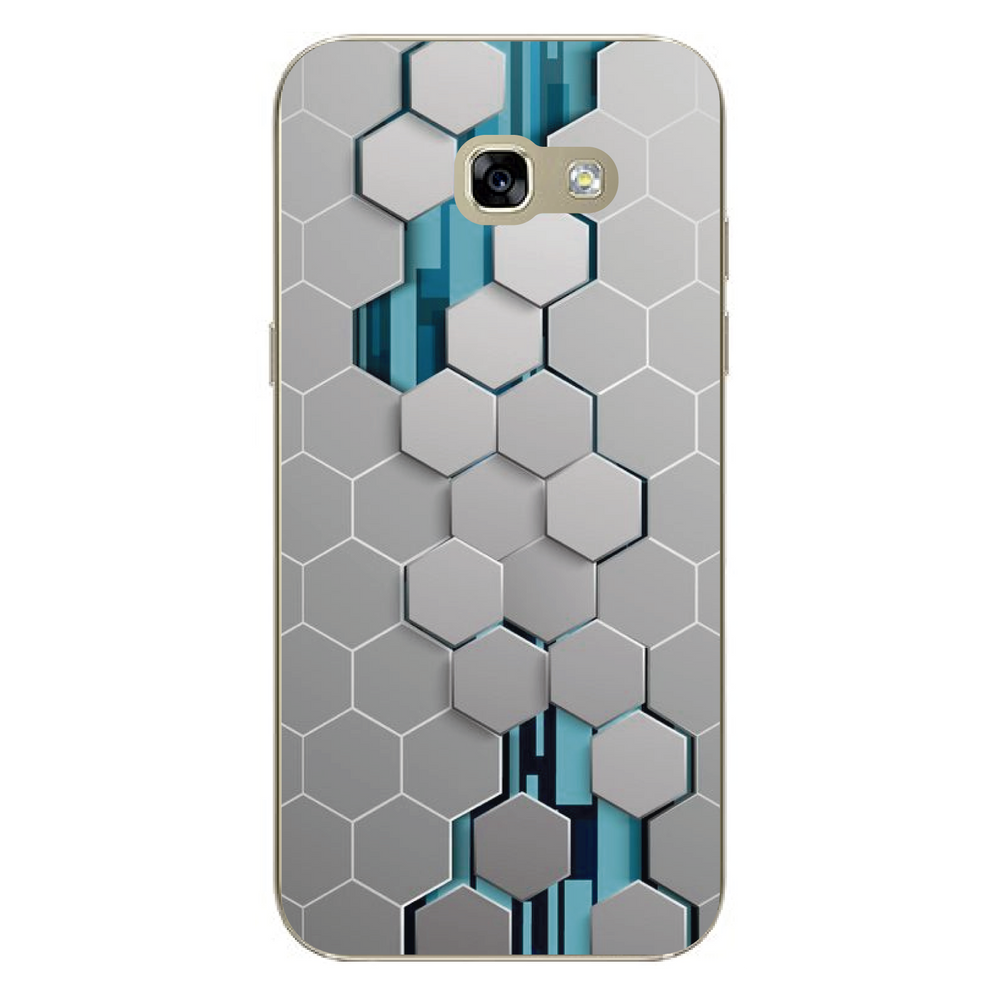 Capa Case Capinha Samsung Galaxy A5 2017 Masculina Hexágonos