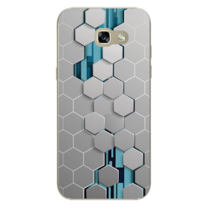 Capa Case Capinha Samsung Galaxy A5 2017 Masculina Hexágonos