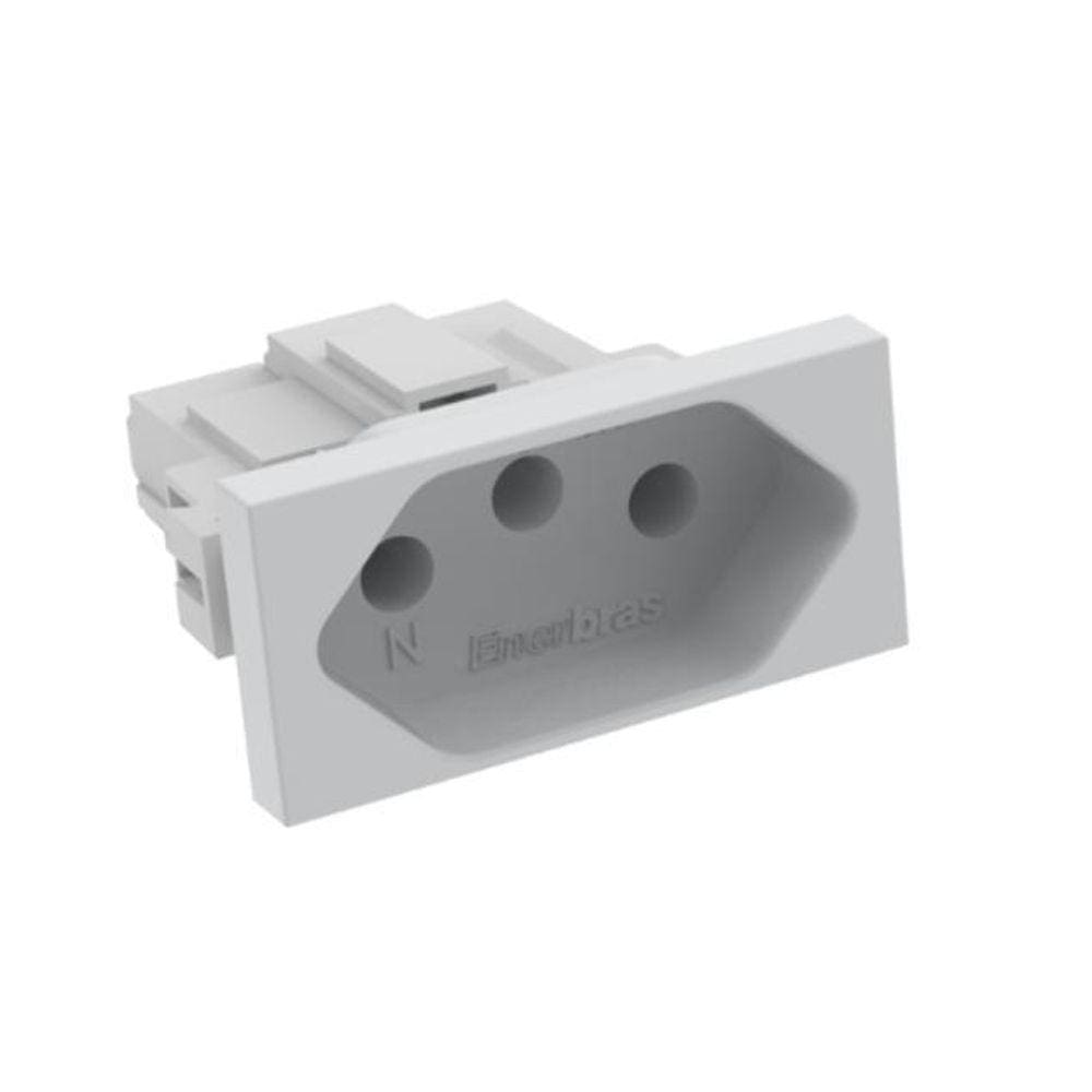 Modulo Tomada 20A - Enerbras Doha Branco